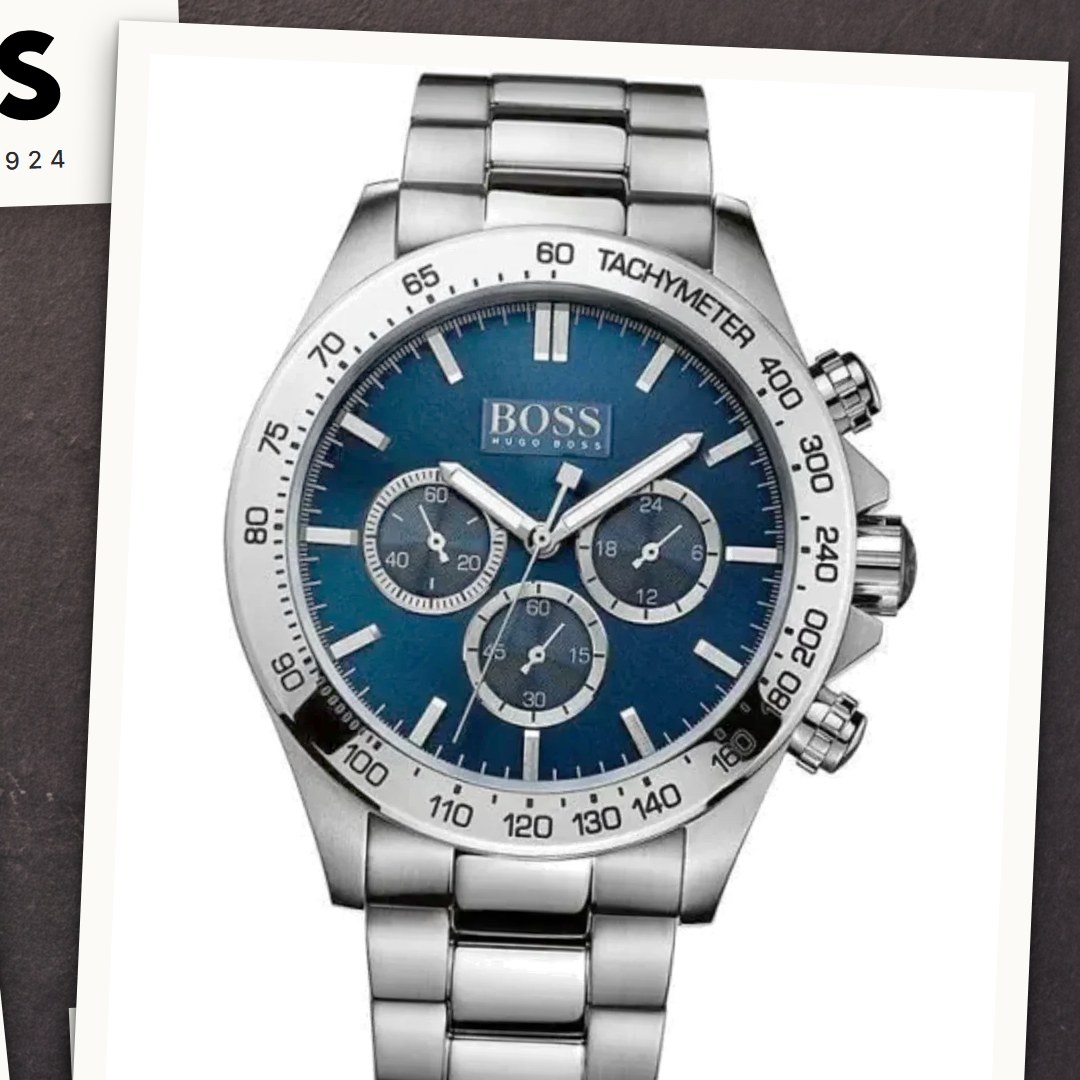 Hugo Boss 1512963 cadran bleu : le film
