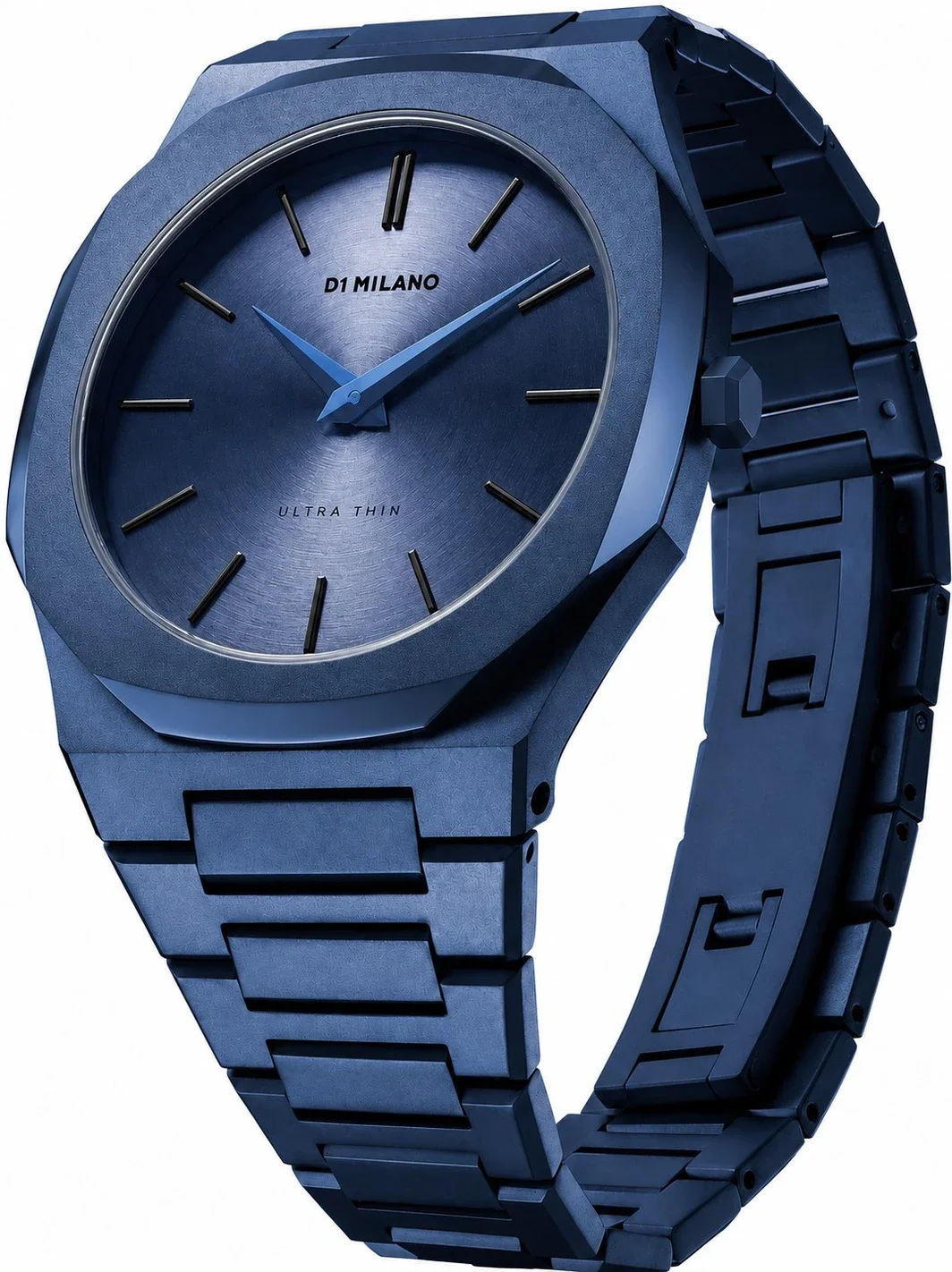 【レア】D1 MILANO ULTRA THIN ブルー文字盤（クオーツ） D1 Milano D1-UTBJ43 Ultra Thin Women's Watch | Montres Outlet