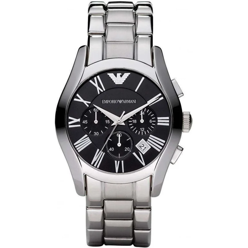 EMPORIO ARMANI AR0673 クロノグラフ 電池切れ 箱付 Emporio Armani AR0673 Quartz 43mm Men's Watch | Montres Outlet