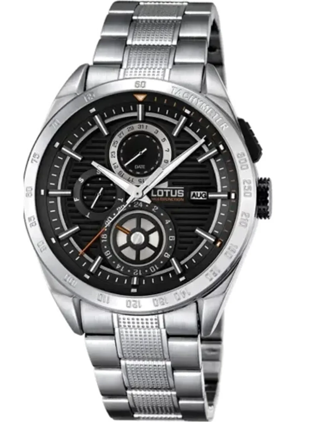 Lotus L18244/4 Quartz 43mm Silver Men's Watch | Montres Outlet