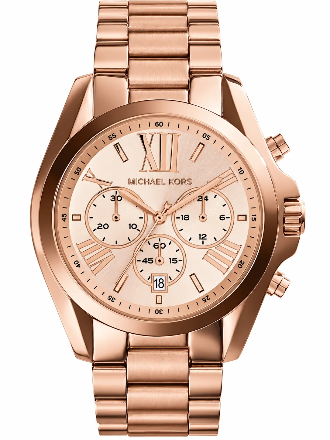 Michael Kors MK6176 Rose Gold Steel Diamond Women's Watch