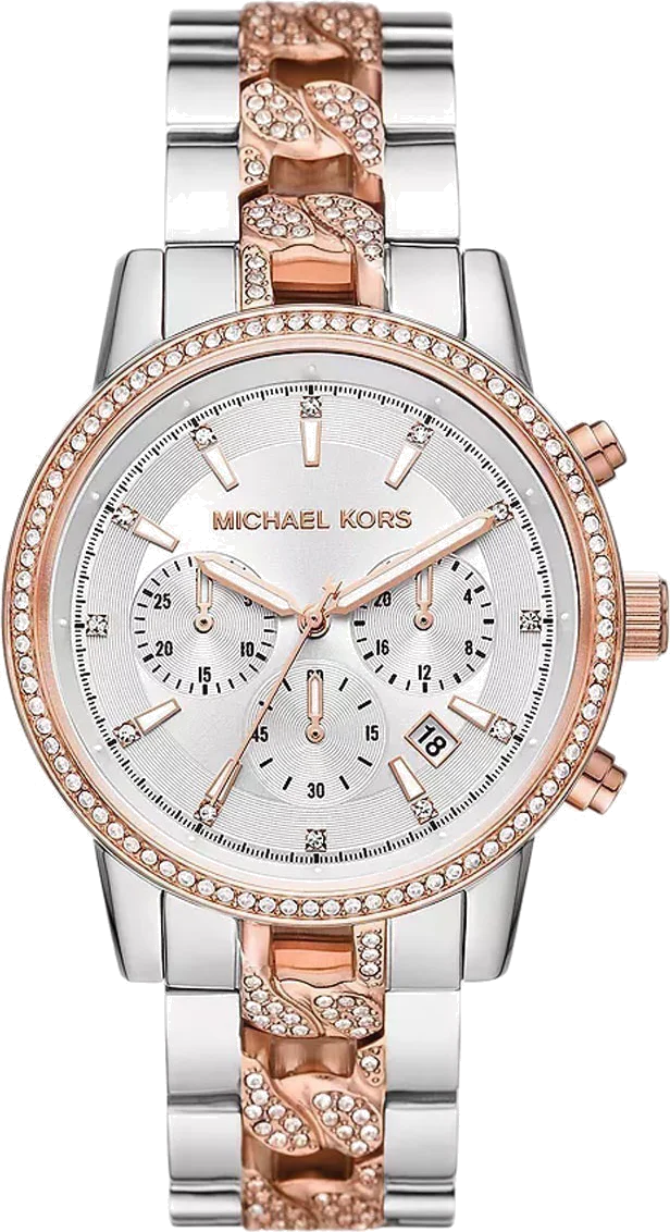 Michael Kors MK4990 Women's Two-Tone Steel Watch | Montres Outlet
