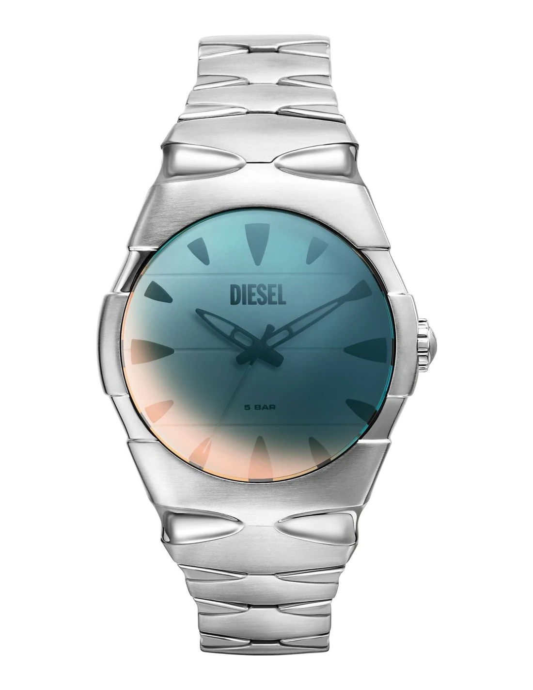 Montre Diesel DZ2212 homme cadran bleu bracelet acier