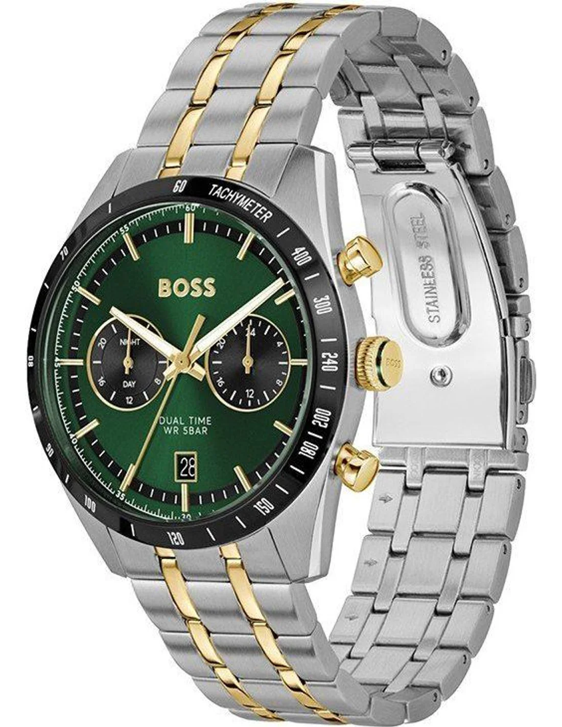 Hugo Boss Tourmaster 1514287 Green Watch | Montres Outlet