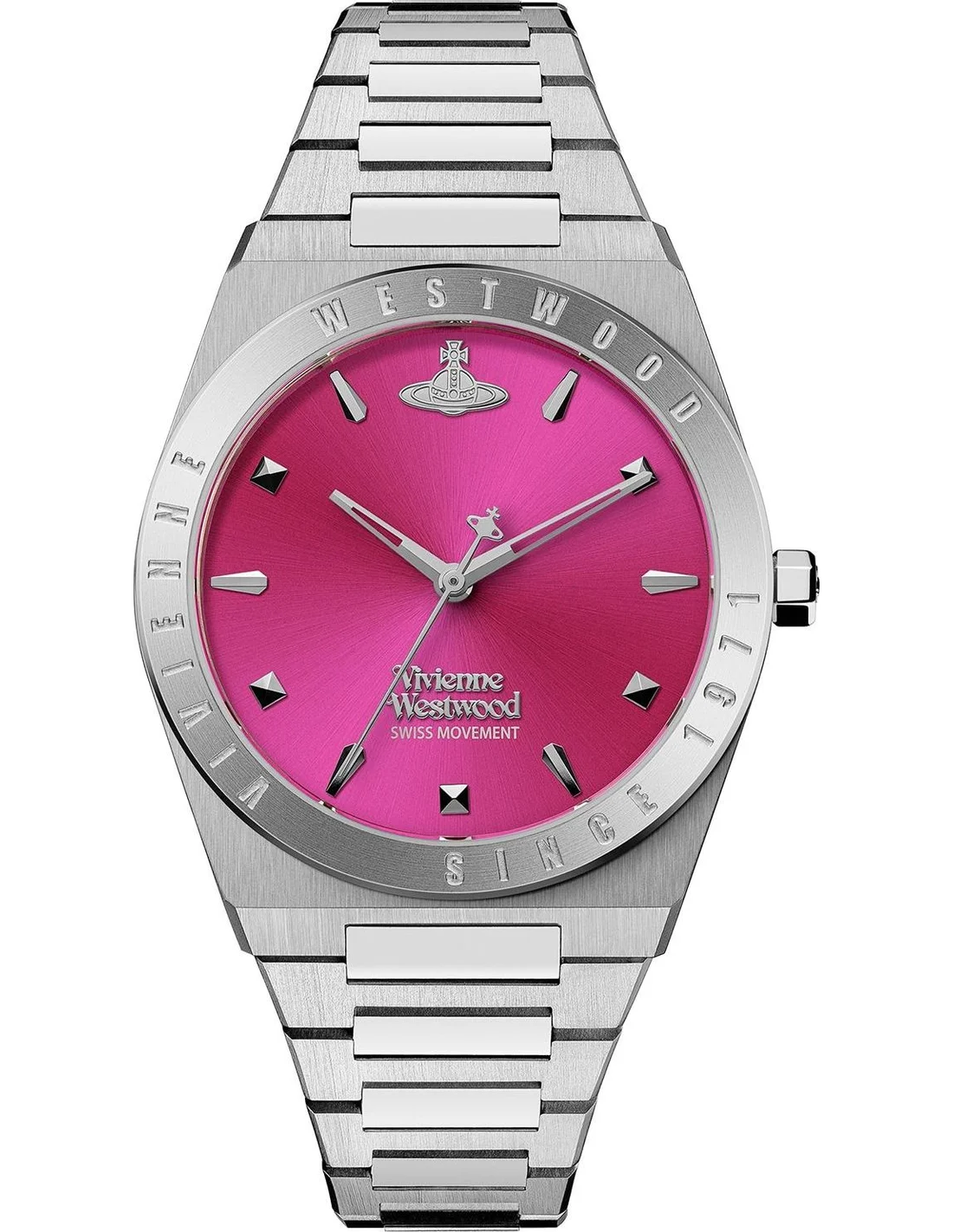 Montre Vivienne Westwood Camberwell VV261PKSL rose date | Montres