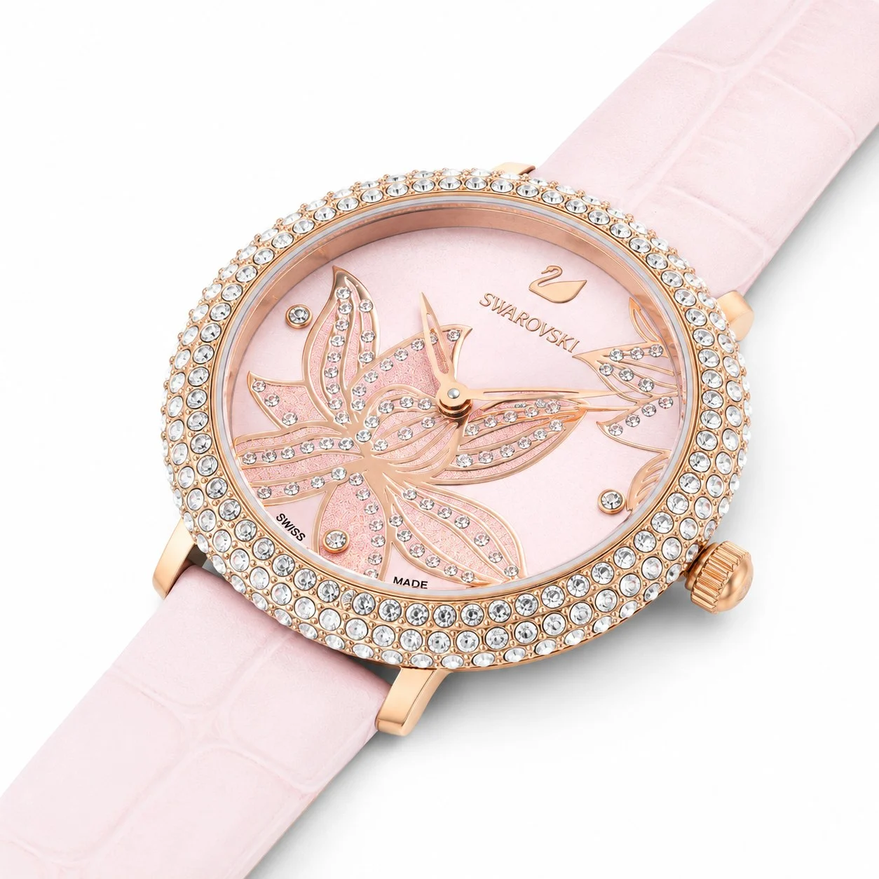 Swarovski 5552783 Women's 30mm Burgundy Dial Watch | Montres Outlet