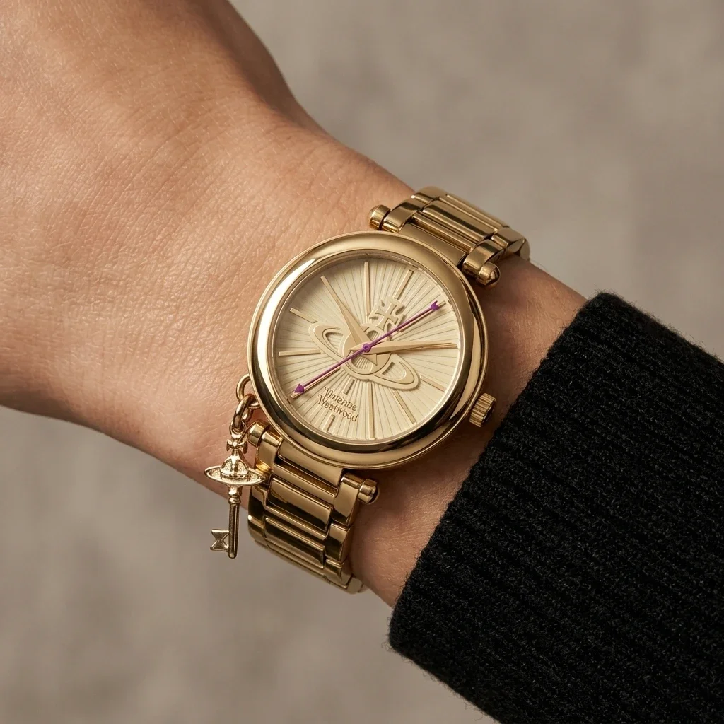 Vivienne Westwood VV006KGD femme 32mm cadran doré | Montres Outlet