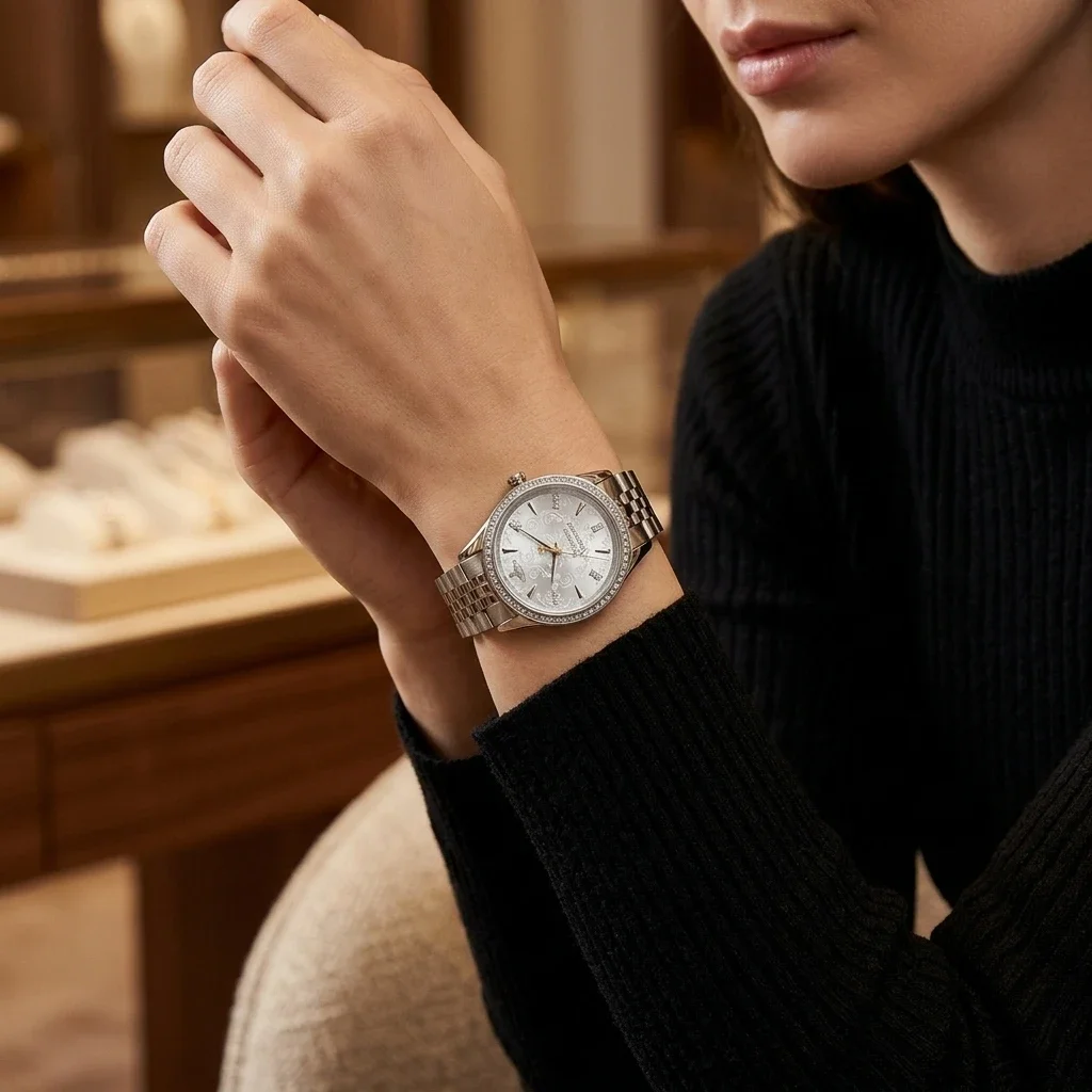 Vivienne Westwood Little Wallace VV327LBLSL Blue Steel | Montres
