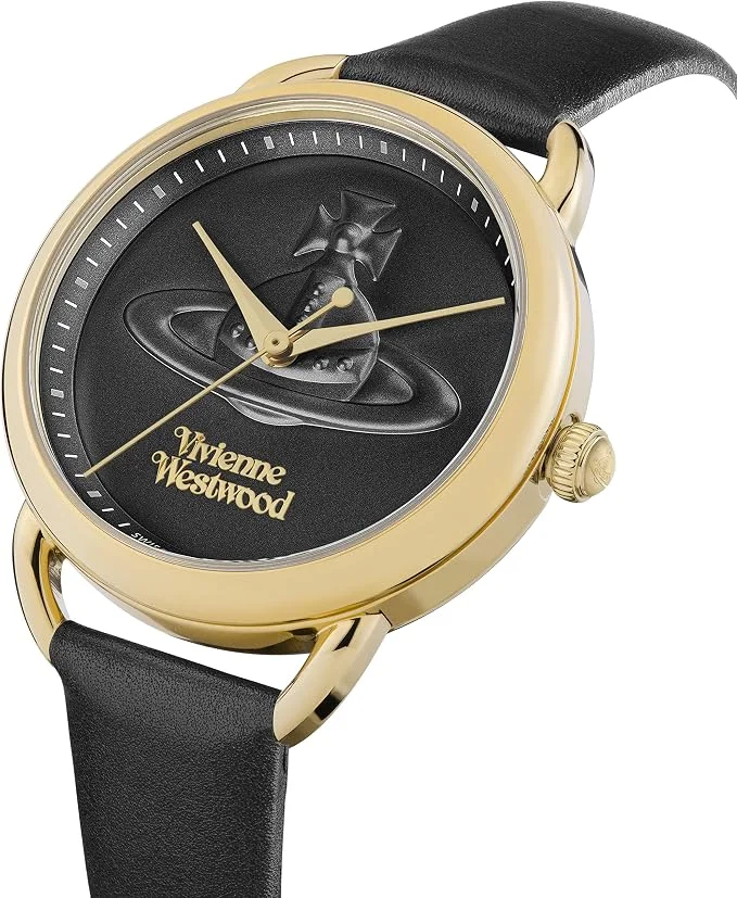 Vivienne Westwood Carnaby VV163GDBLK Black Gold | Montres Outlet