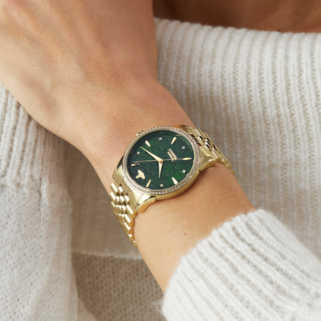 Vivienne Westwood VV208GDGD Gold Women's Watch Green Dial