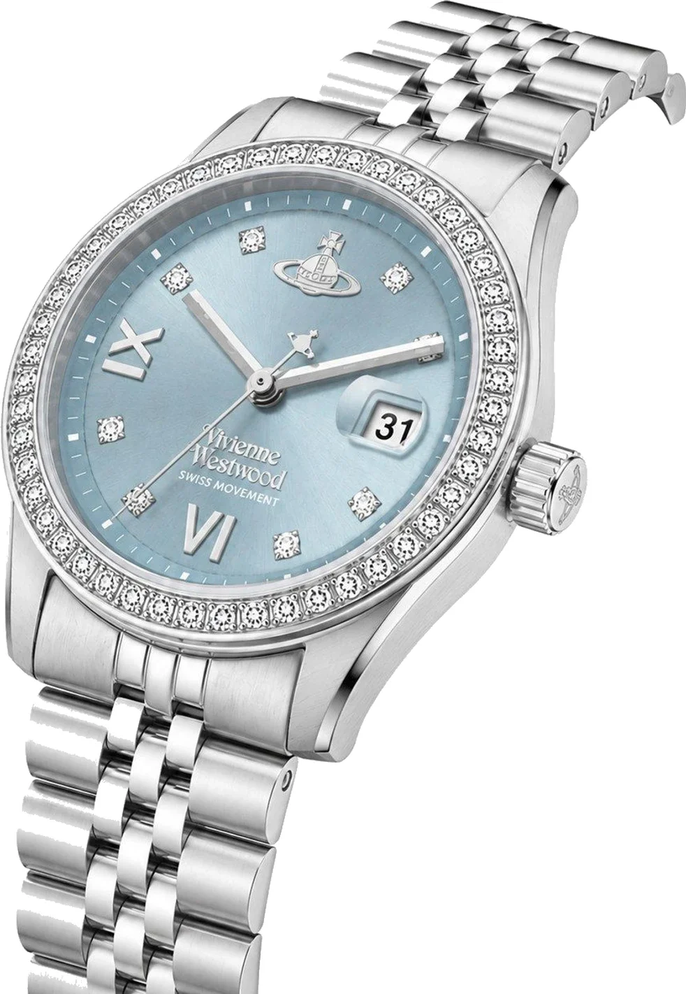 Vivienne Westwood VV317LBLSL Blue Dial 32mm | Montres Outlet